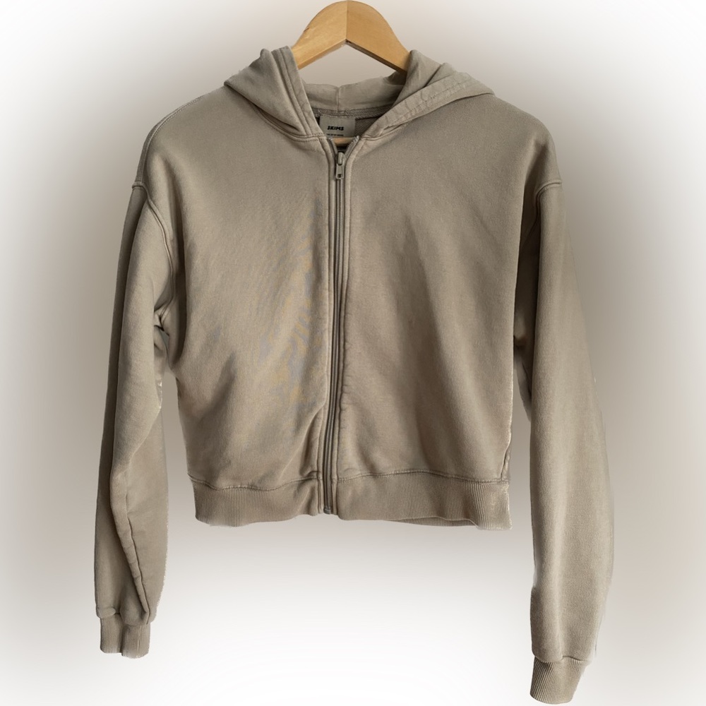 SKIMS Outdoor Fleece Zip Up | Desert